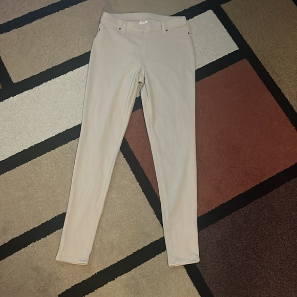 ✨🤎Khaki color thicker leggings / size women M (8/10) / Faded Glory - Picture 4 of 9